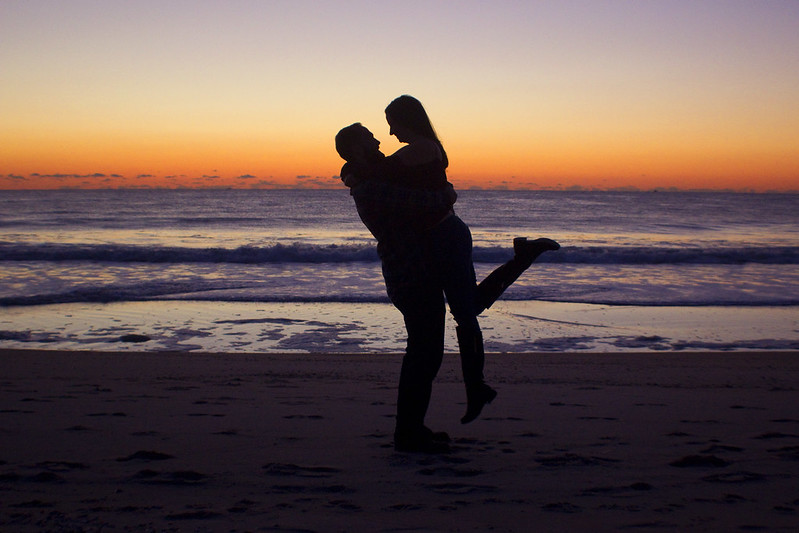 Long Beach Island Engagement Photos